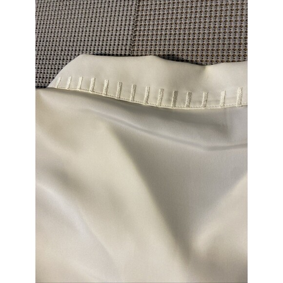 Ted Baker Sheer Blouse Size‎ 14 Button Down White - Picture 5 of 7